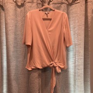 💕2/$10💕Halogen Blush Pink Wrap Blouse